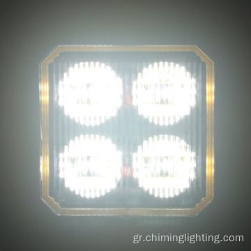 3 ιντσών 20W τετράγωνο προβολέα LED Εργασία ελαφριά μπαρ αυτοκινήτου Fog Lam